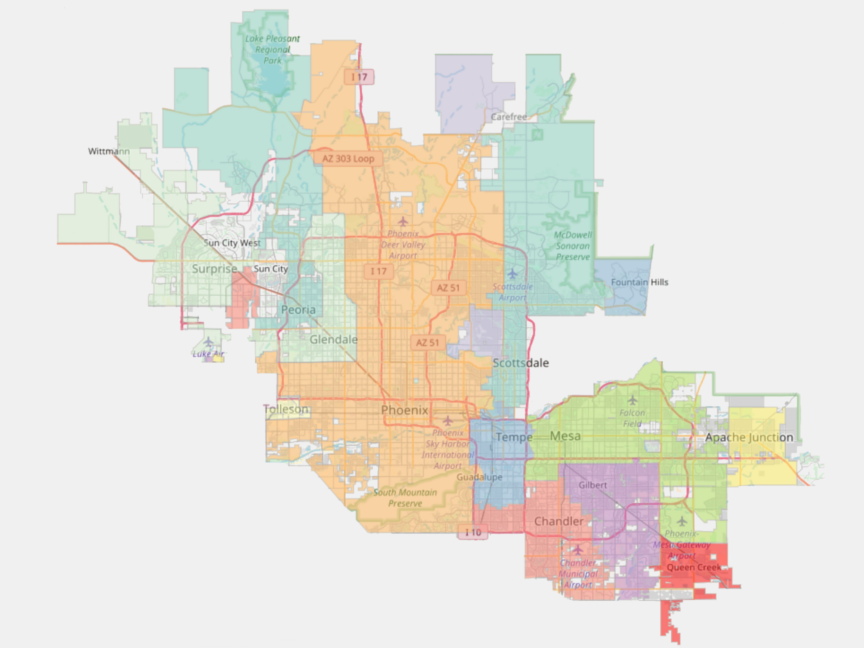 Peoria Az Zoning Map Peoria, Arizona